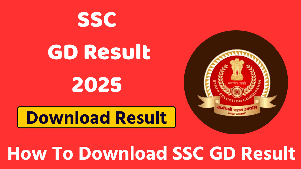 SSC GD Result 2025